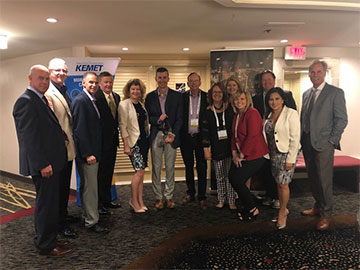  KEMET Presents Digi-Key with FY18 High Service Distributor of the Year Award 