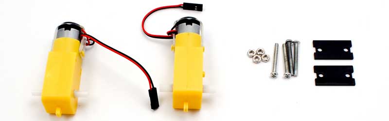 Motor and Wheels and Tires